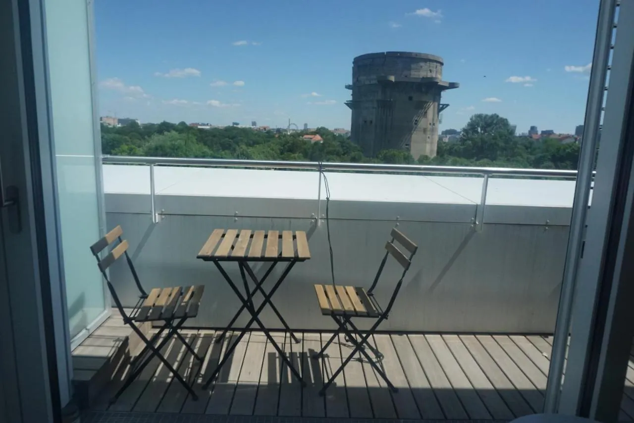 Apartamento Augartenblick Penthauscombo 14/15 - Blick Zum Riesenrad Viena