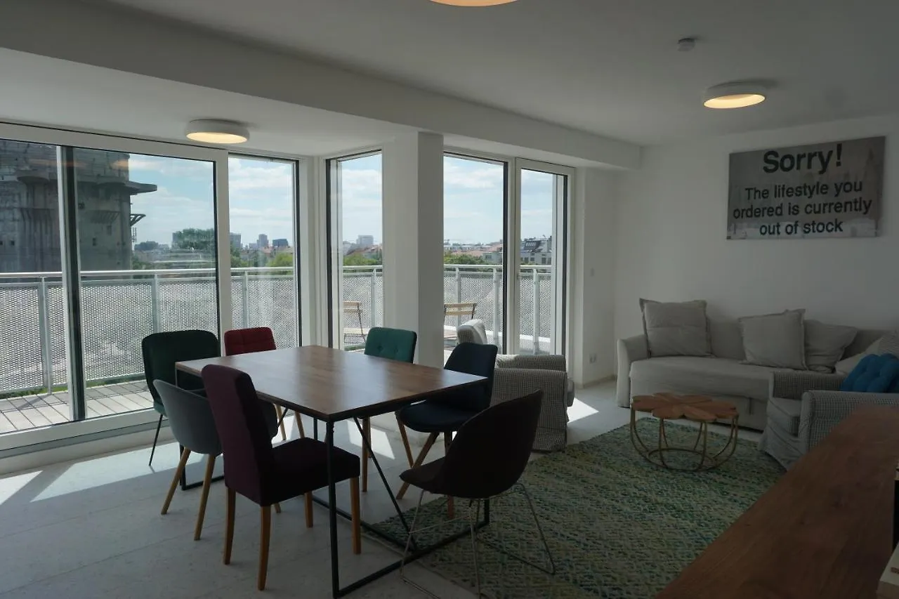 Apartamento Augartenblick Penthauscombo 14/15 - Blick Zum Riesenrad Viena