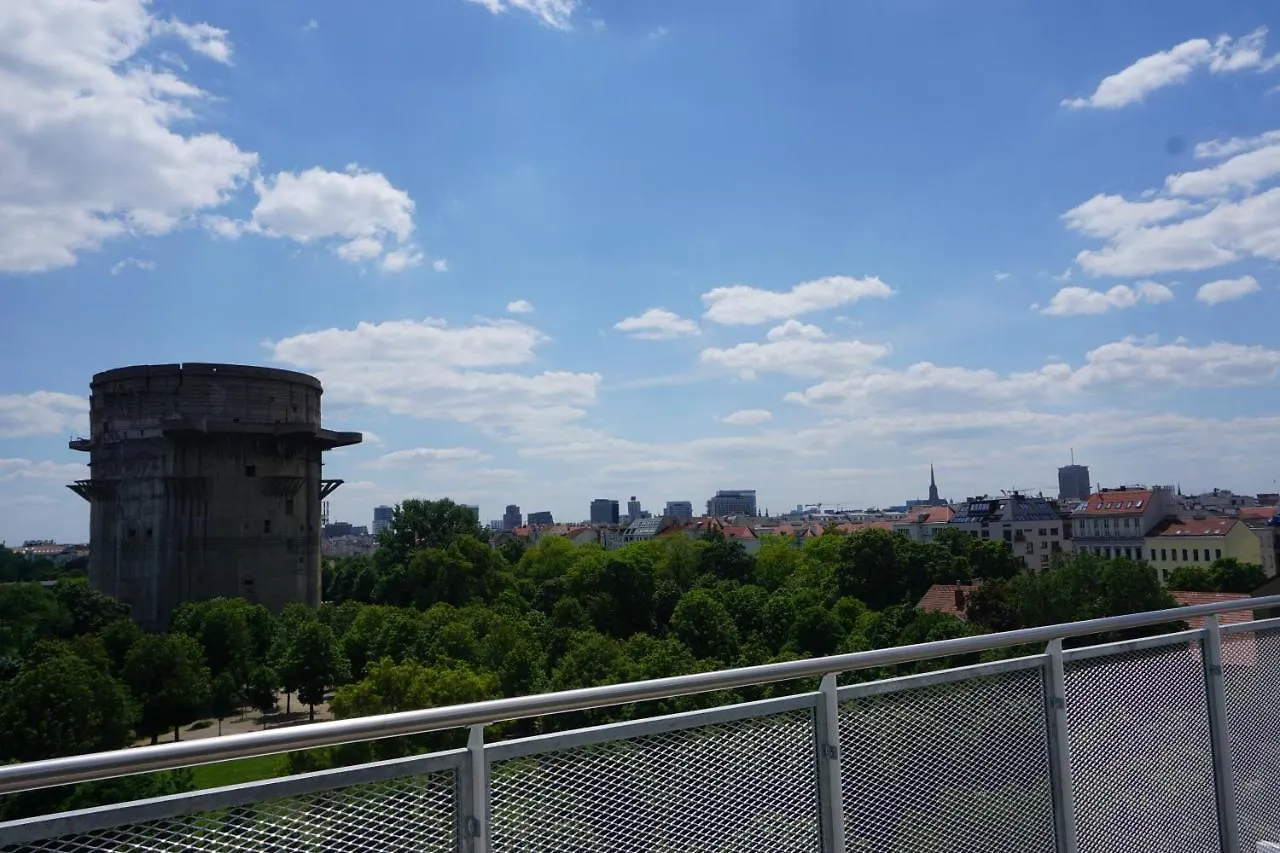 Apartamento Augartenblick Penthauscombo 14/15 - Blick Zum Riesenrad Viena 0*,