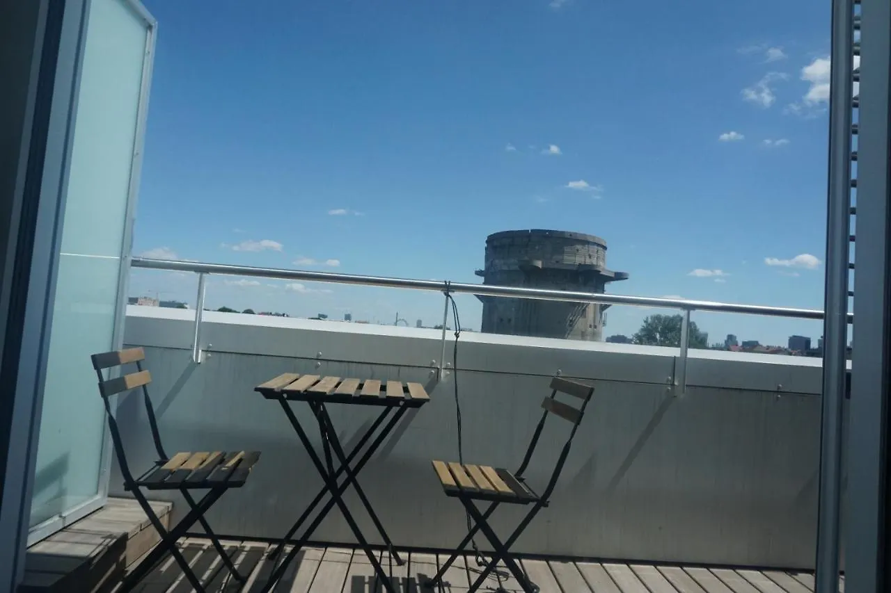 Apartamento Augartenblick Penthauscombo 14/15 - Blick Zum Riesenrad Viena