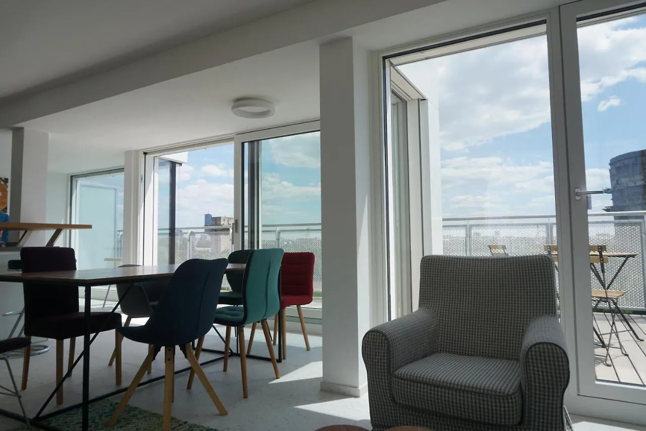 Apartamento Augartenblick Penthauscombo 14/15 - Blick Zum Riesenrad Viena