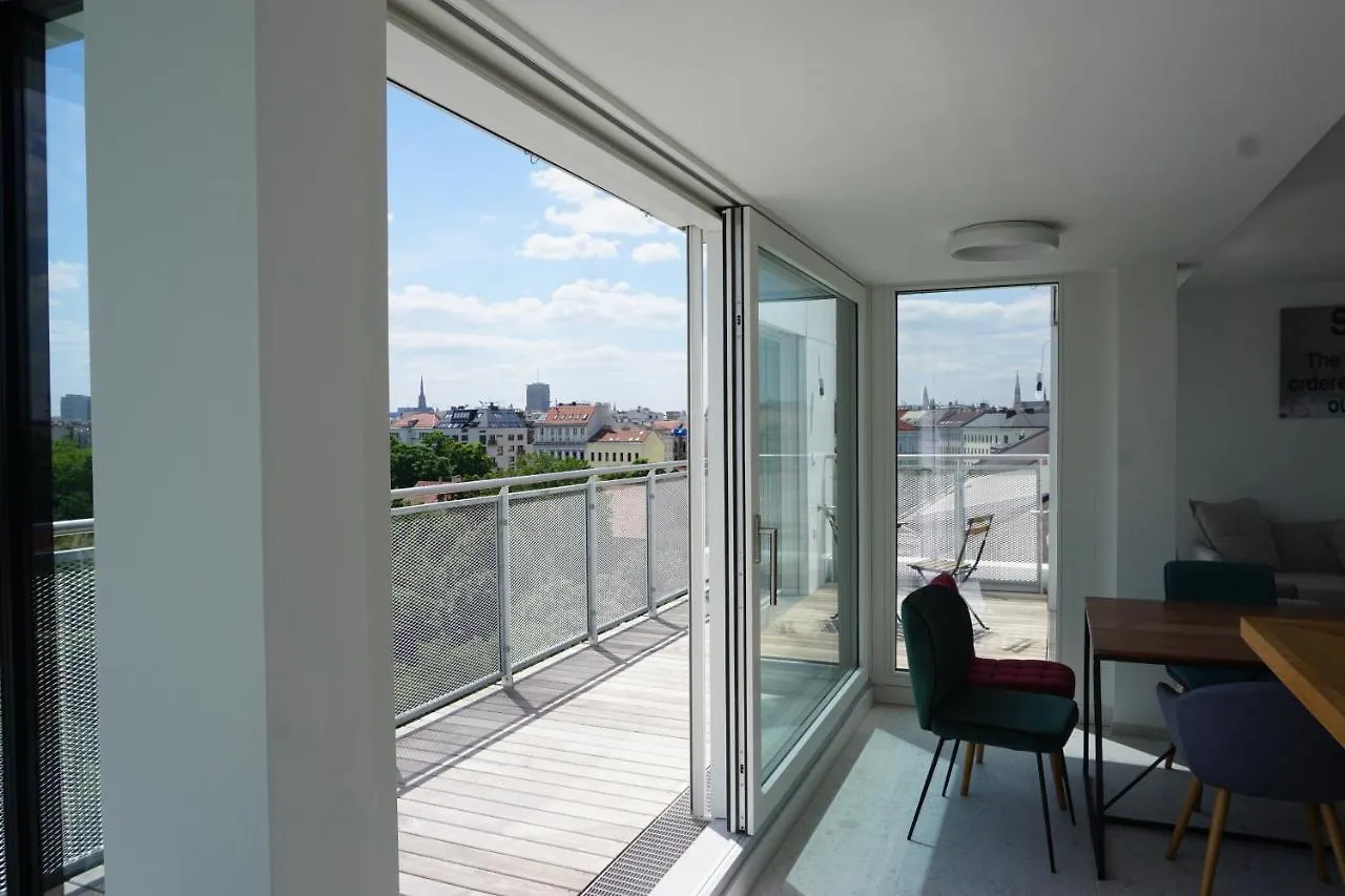 Apartamento Augartenblick Penthauscombo 14/15 - Blick Zum Riesenrad Viena 0*,  Austria
