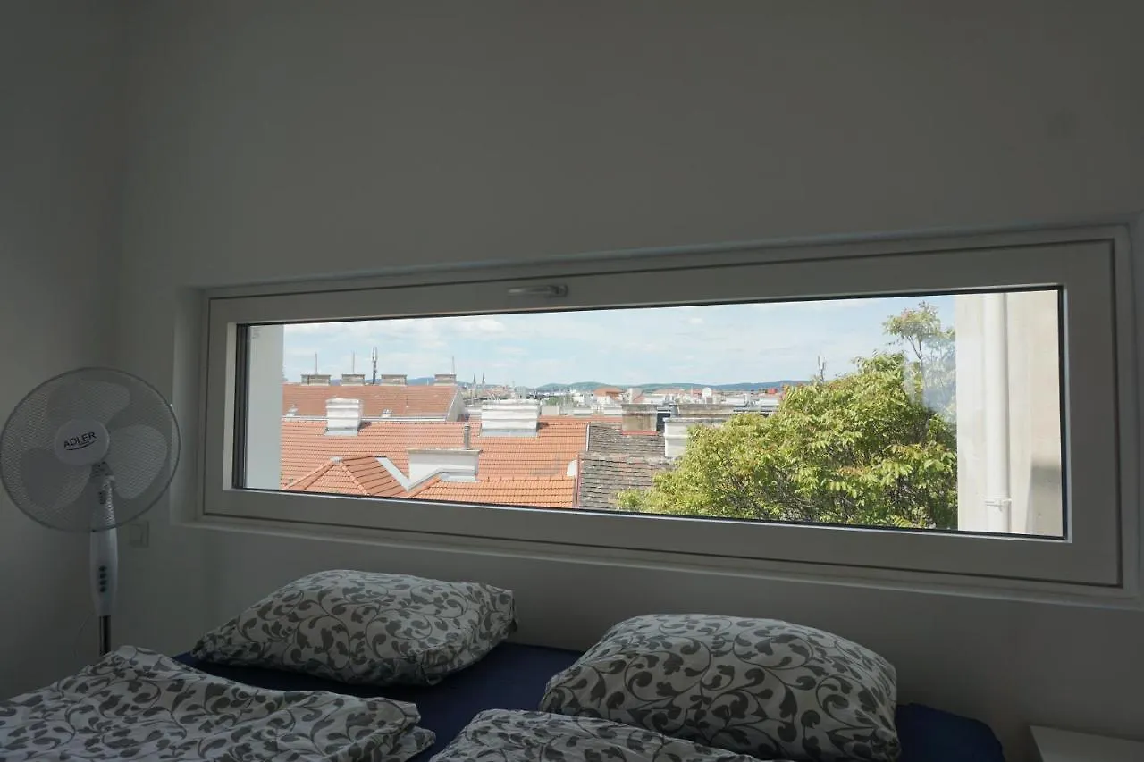 Apartamento Augartenblick Penthauscombo 14/15 - Blick Zum Riesenrad Viena