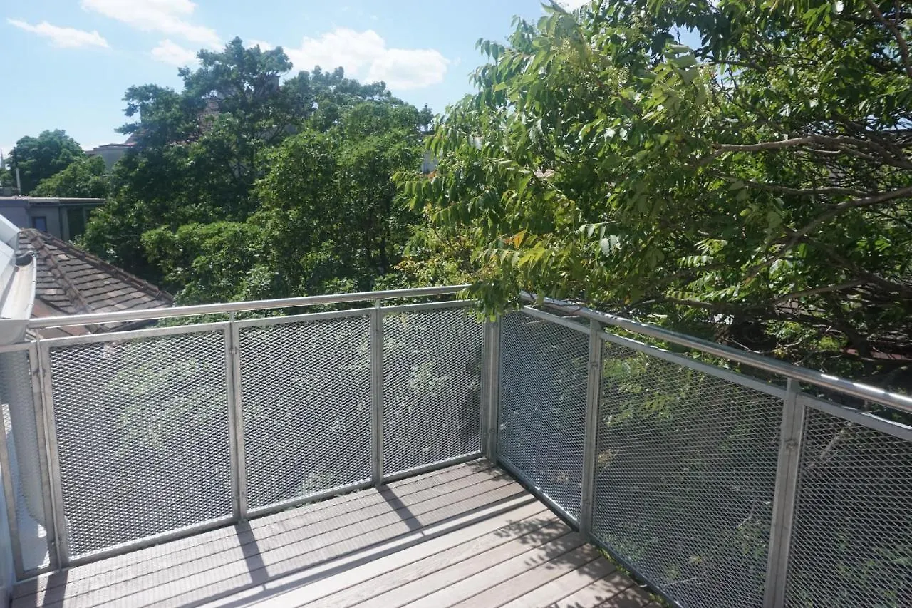 Augartenblick Penthauscombo 14/15 - Blick Zum Riesenrad Lägenhet Wien